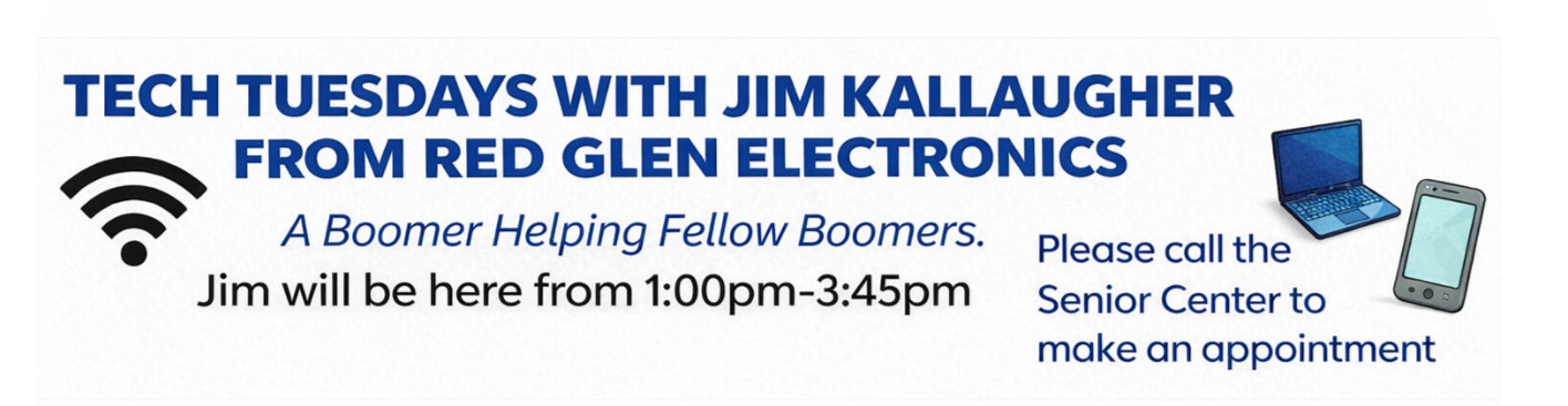 Tech Tuesdays at the Cromwell Senior Center