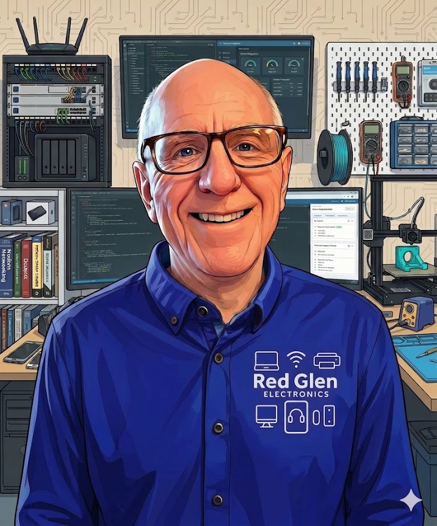 Jim Kallaugher of Red Glen Electronics